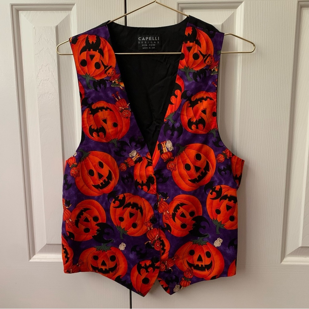 🎃 Vintage 90s Halloween Vest